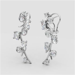 Diamonds Earrings 010